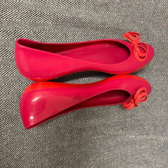 MELISSA - Jelly Bow Tie Flats - Picture 4 of 6